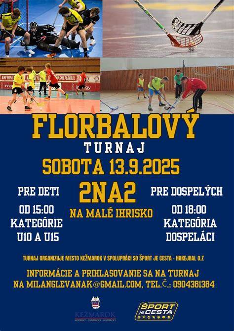 dětský florbalový turnaj v hale
