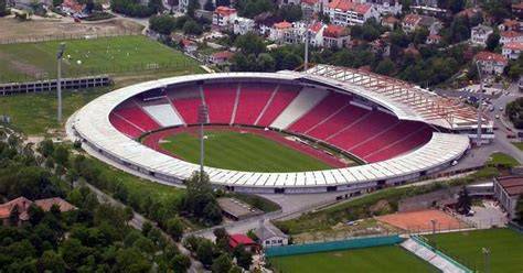 Stadion Crvené Zvezdy Marakana Bělehrad